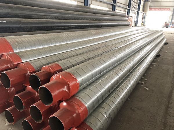 供热用架空铝皮保温钢管