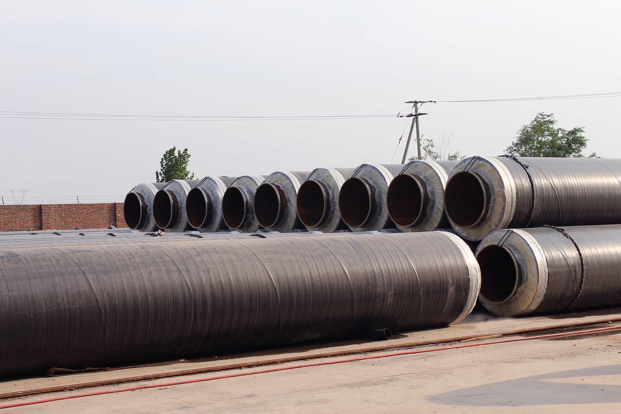 预制直埋蒸汽保温管