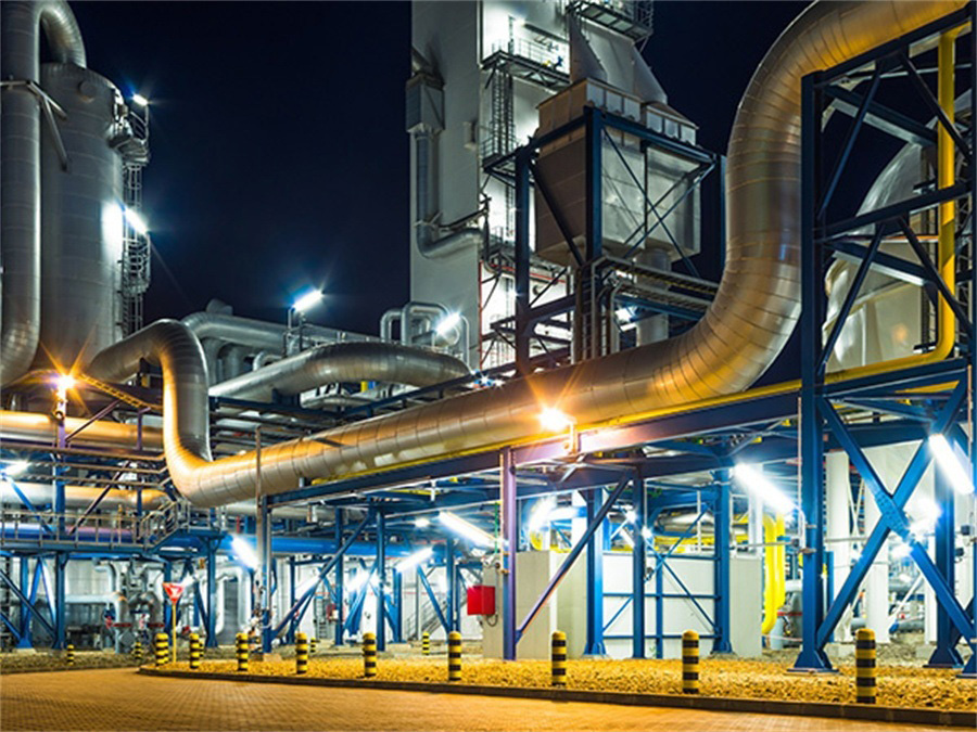 热电厂架空镀锌铁皮保温管