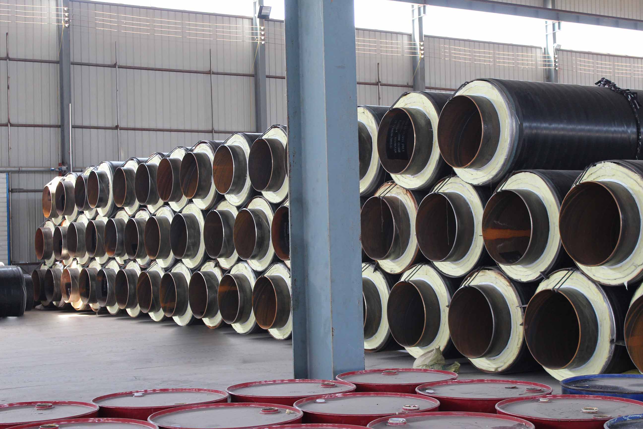 地埋蒸汽保温钢管